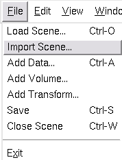 Load Presets via Import Scene.. menu