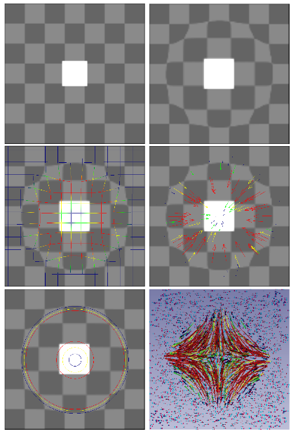 Vector field visualization.