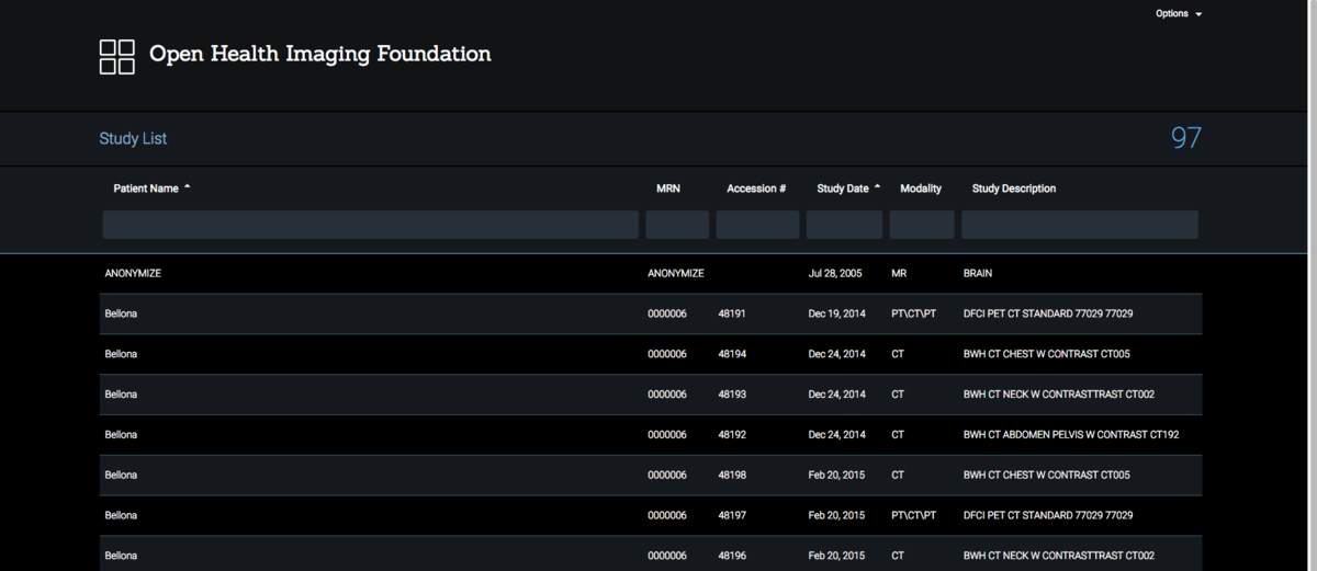 Project Week Segmentation Support for Cornerstone and OHIF